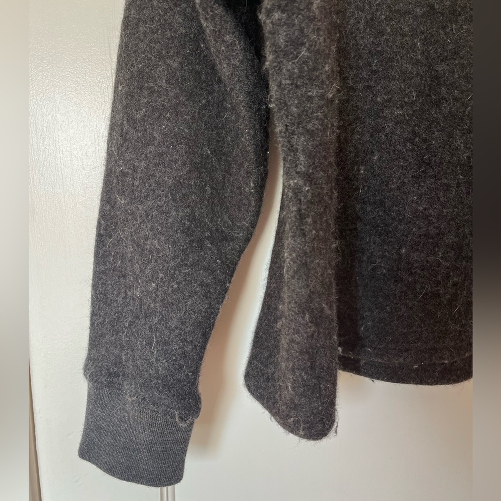 Taylor Stitch Charcoal Wool Sweater - Picture 3 of 5